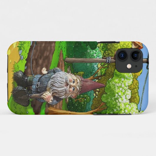 Garden Gnome Case-Mate iPhone Case (Achterkant (horizontaal))