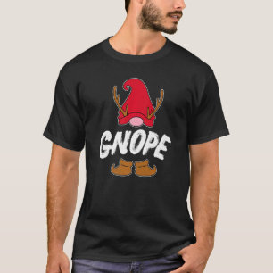 Garden Gnome Gnope Tomte Scandinavian Zweden Nope T-shirt