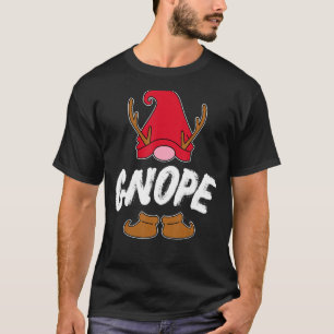 Garden Gnome Gnope Tomte Scandinavian Zweden Nope T-shirt