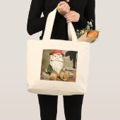 Garden Gnome Grote Tote Bag (Voorkant (product))