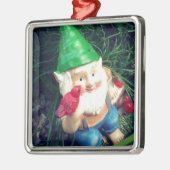 Garden Gnome in mijn Chamomile#inmygarden Metalen Ornament (Links)