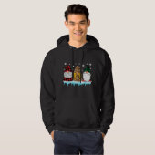 Garden Gnome kerstluipaard Pset Matching Fami Hoodie (Voorkant volledig)