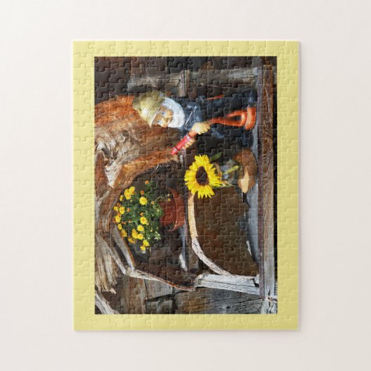 Garden gnome legpuzzel (Verticaal)