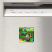 Garden Gnome Magneet (Insitu (Vaatwasser))