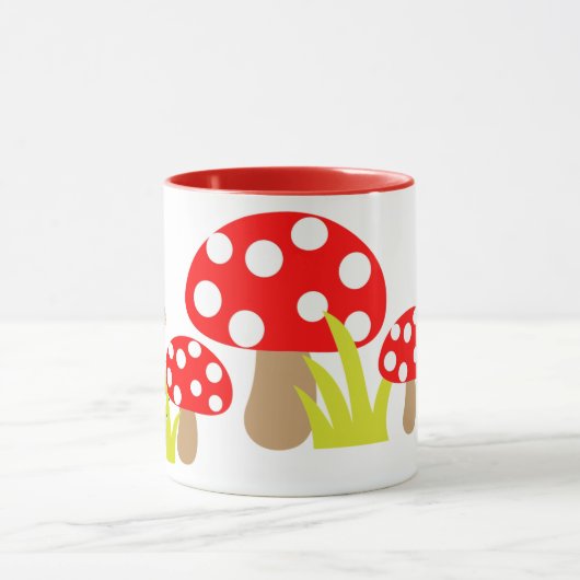 Garden Gnome Mushroom Cup Pas de Mok van de koffie (Midden)