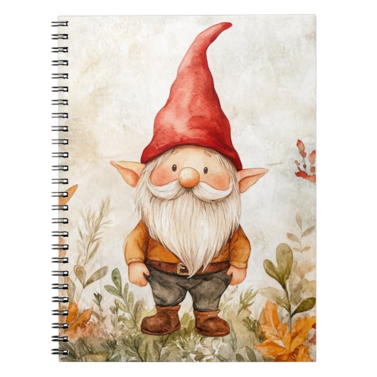 Garden Gnome Notitieboek (Voorkant)