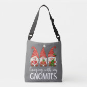 Garden Gnome Pajamas Kerstmis met mijn Crossbody Tas (Voorkant)