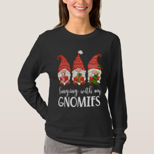 Garden Gnome Pajamas Kerstmis met mijn kloon T-shirt