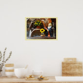 Garden gnome poster (Keuken)