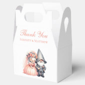 Garden Gnome Romantische Sprookjeshuwelijk Dank u Bedankdoosjes (Geopend)
