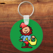 Garden gnome sleutelhanger (Voorkant)