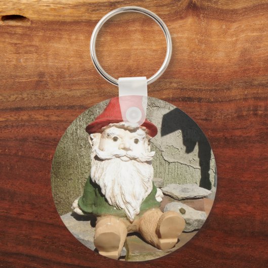 Garden Gnome Sleutelhanger (Voorkant)