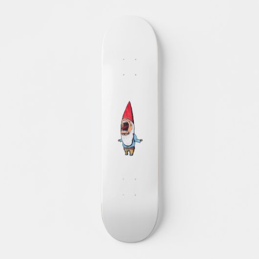 Garden Gnome Slick (geen schaduwen) Persoonlijk Skateboard (Voorkant)