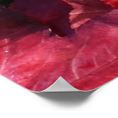 Garden-gnomen in de gaarne-Herfst rode bruine blad Poster (Hoek)