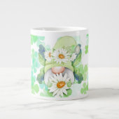 Garden Gnomes 2 groene Grote Koffiekop (Voorkant)