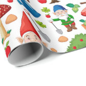 Garden Gnomes Cadeaupapier (Rol Hoek)