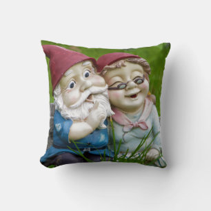 Garden Gnomes Couple Pillow Kussen