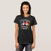 Garden gnomes gnomes with blueberries and apples t-shirt (Voorkant volledig)