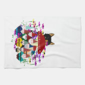 Garden Gnomes Kitchen Towel Theedoek (Horizontaal)