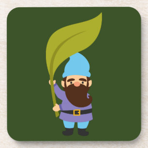 Garden Gnomes schattig en kleurrijk Bier Onderzetter