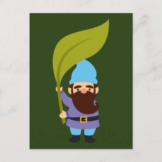 Garden Gnomes schattig en kleurrijk Briefkaart (Voorkant)