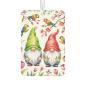 Garden Gnomes with Tropical Parrots  Luchtverfrisser (Achterkant)