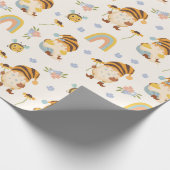 Garden Gnomes Wrapping Paper Cadeaupapier (Hoek)