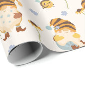 Garden Gnomes Wrapping Paper Cadeaupapier (Rol Hoek)