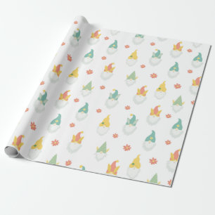 Garden Gnomes Wrapping Paper Cadeaupapier
