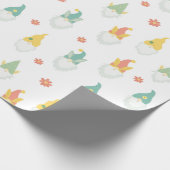 Garden Gnomes Wrapping Paper Cadeaupapier (Hoek)
