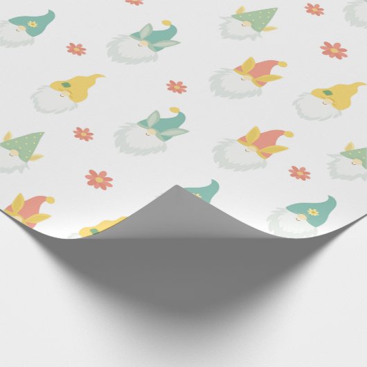 Garden Gnomes Wrapping Paper Cadeaupapier (Hoek)