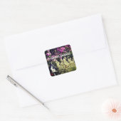 Garden Goddess Flower Garden Cute Vierkante Sticker (Envelop)