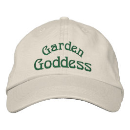 Garden Goddess Funny Geborduurde Pet