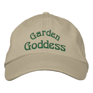 Garden Goddess Funny Geborduurde Pet