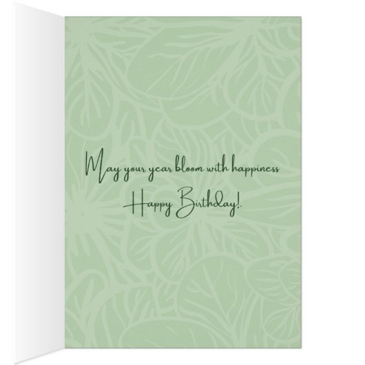 Garden Green Blooms (Binnen (Rechts))