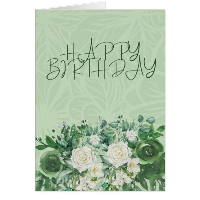 Garden Green Blooms (Voorkant)