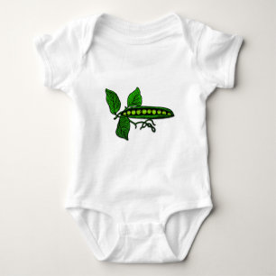 Garden Green Pea Pods Romper
