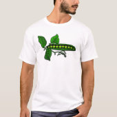 Garden Green Pea Pods T-shirt (Voorkant)