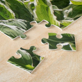 Garden Green White Hosta Planten Summer Spring 202 Legpuzzel (Zijkant)