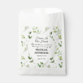 Garden Greenery verlaat Memorial Seed Packet Bedankzakje (Voorkant)