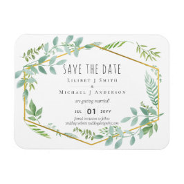 Garden Greenery Wedding Magneet