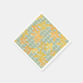 Garden groene luiers servet (Hoek)