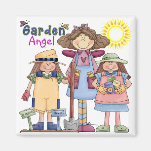 GARDEN Guardian Angel door SRF Magneet