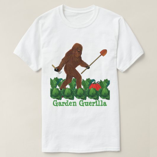 Garden Guerilla T-shirt (Design voorkant)