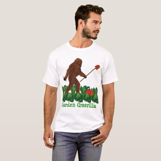 Garden Guerilla T-shirt (Voorkant volledig)
