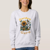 Garden Guru Watering Can Garden Ash Sweatshirt (Voorkant)