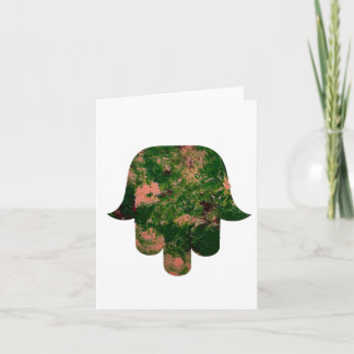 Garden Hamsa Balloon Painting Studio Art Feestdagen Kaart