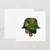 Garden Hamsa Balloon Painting Studio Art Feestdagenkaart (Voorkant / Achterkant)