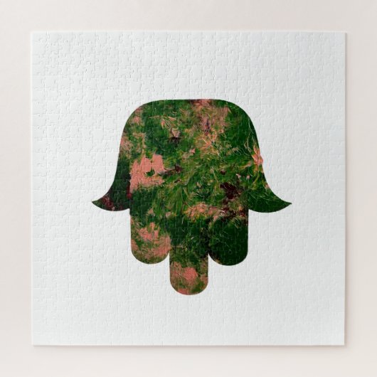 Garden Hamsa Balloon Painting Studio Art  Legpuzzel (Verticaal)