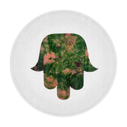 Garden Hamsa Balloon Painting Studio Art  Snijplank (Voorkant)